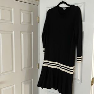 Selling knee length black sporty dress
